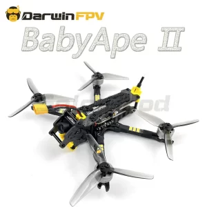 DarwinFPV BabyApe Ⅱ BabyApe 2 Analog 3.5 Inch Freestyle FPV Racing Drone 156mm F411 FC 30A ESC 5.8G VTX 4S / 6S  RC Quadcopter